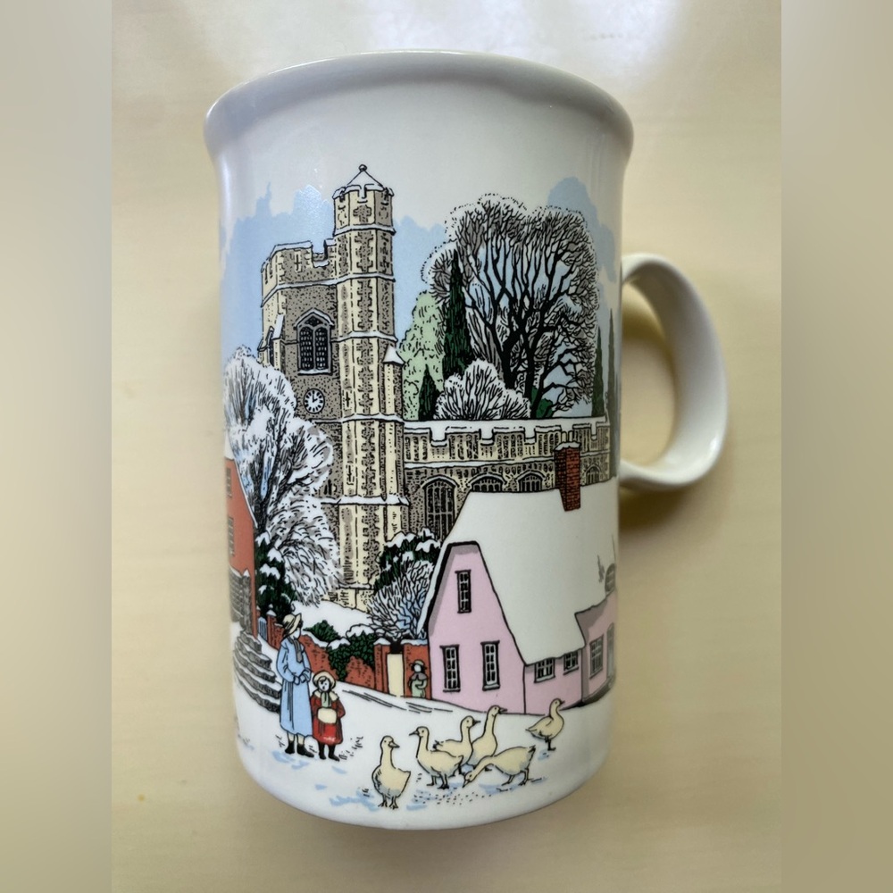 Coffee/hot cocoa Dunoon Christmas mugs 
Set of 4 fine stoneware.Made in Scotland - Picture 11 of 15
